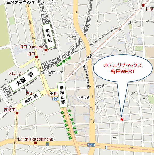 ホテルリブマックス梅田WEST 写真3