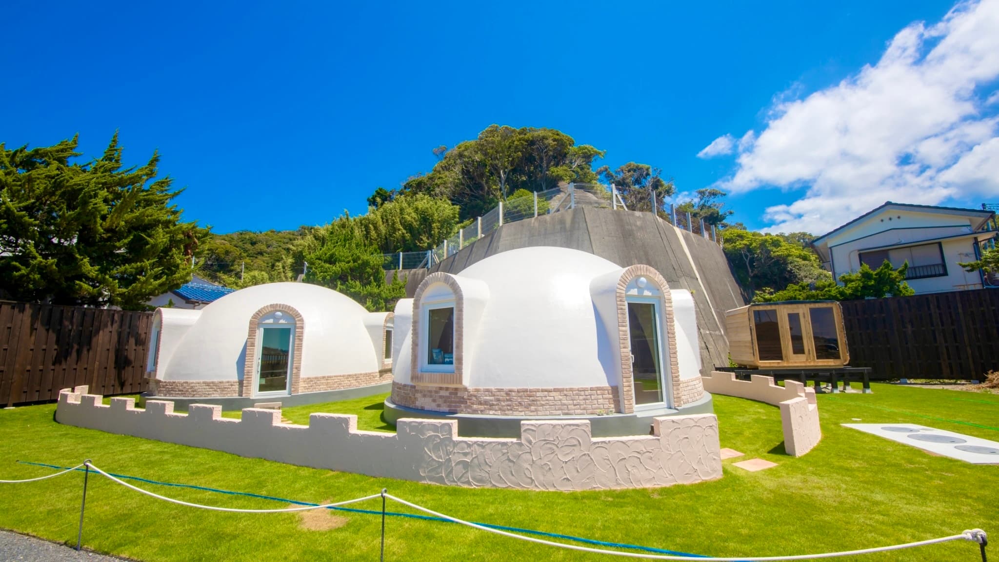 Cam Cam Dome House & SAUNA（豊岡海岸）